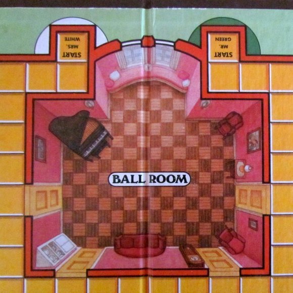 CLUE GAME BOARD - BOARD as REPLACEMENT; BOARD ONLY in EXCELLENT CON VINTAGE 1992 - Picture 2 of 4